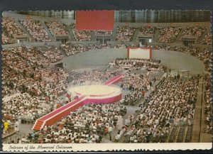 America Postcard - Interior of Portland, Oregon's Memorial Coliseum   T1599