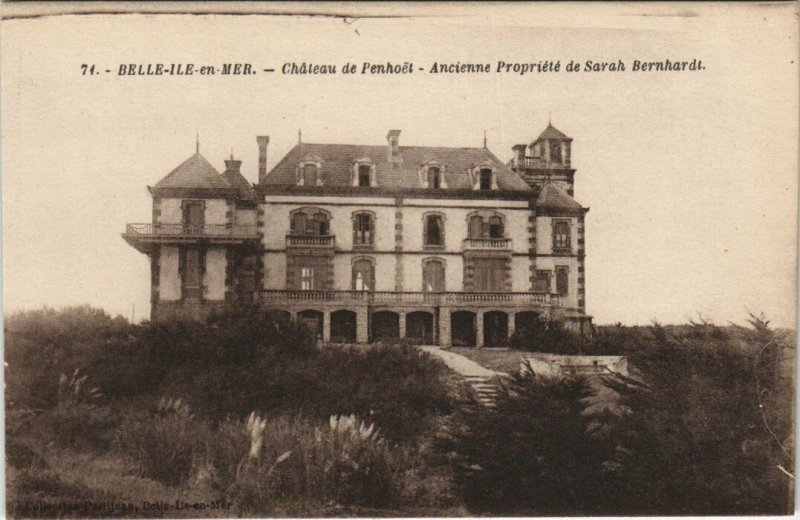 CPA BELLE-ILE-en-MER Chateau de PENHOET (144847)