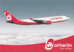 Airberlin, unused Postcard