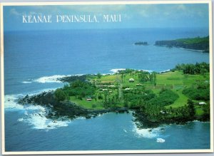 postcard Hawaii - Keanae Peninsula - Maui