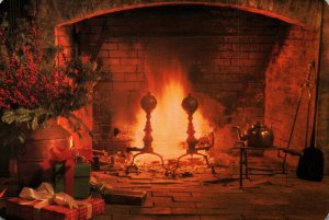 Christmas Fireplace BIN