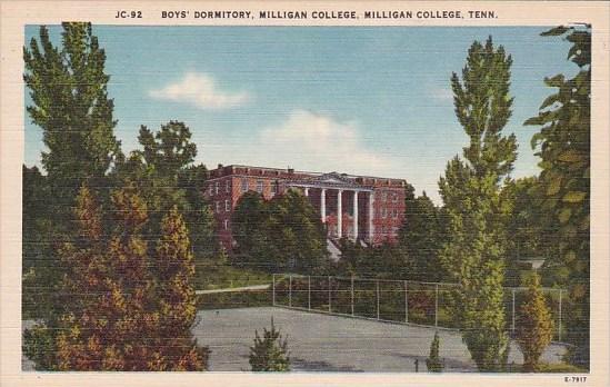 Tennessee Milligan College Boys Dormitory Milligan College Albertype