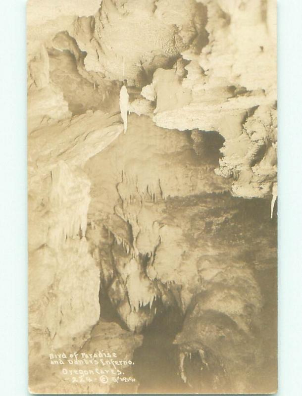 Pre-1929 rppc NICE VIEW Oregon Caves Oregon OR i5804