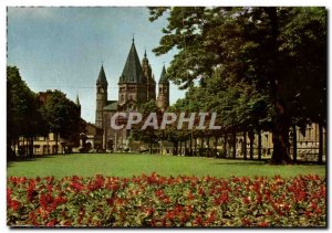 Modern Postcard Mainz am Rhein Fischtorplatz und Dom