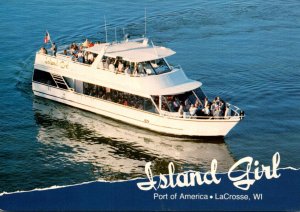 Wisconsin LaCrosse Port Of America Island Girl Cruiseliner 150 Pa...