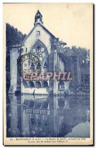 Old Postcard Montgeron Le Moulin de Senlis