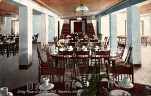 illinois Valparaiso Dining Room At Lambke Hall 1911