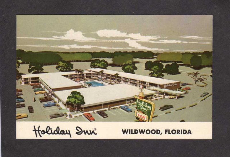 FL Holiday Inn Hotel Motel Wildwood Florida Postcard