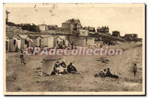 Postcard Old Barneville Sur Mer Ideal Beach