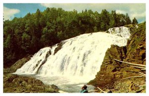 Postcard WATER SCENE Wawa Ontario ON AR4327