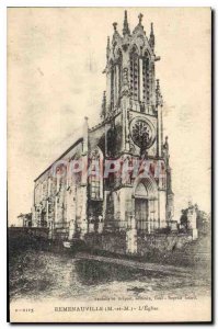 Postcard Old Remenauville M and M Church