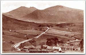 Mourne Mountains Near Newcastle Co. Down Highest Peak Northern Ireland Postcard