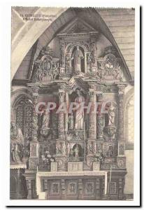 Guimiliau Postcard Old L & # 39autel Saint Joseph