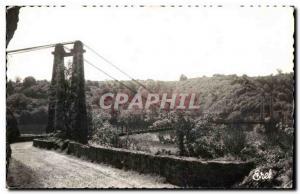 Modern Postcard Evaux Les Bains (Creuse) Suspension Bridge St Marien