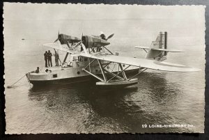 Mint France Real Picture Postcard RPPC 3 Engine Hydroplane Loire Nieuport