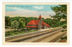 MI - Niles. Michigan Central Railroad Depot