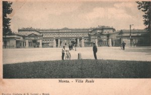 Vintage Postcard Monza Vupla Reale Royal Villa Historical Building Italy