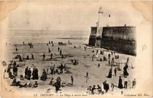 CPA Le TRÉPORT-La Plage a marée basse (348255)