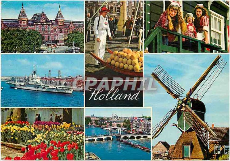 Modern Postcard Holland