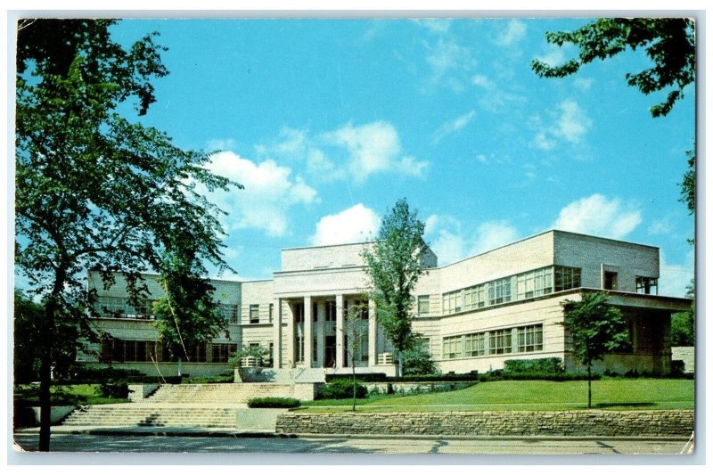 c1960's Rotary International Headquarters Evanston Illinois IL Unposted Postcard