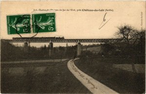 CPA Viaduc de Chemin de fer de l'Etat pres CHATEAU-du-LOIR (299422)