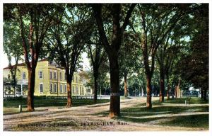 14271 MA Framingham 1912   High School and Common