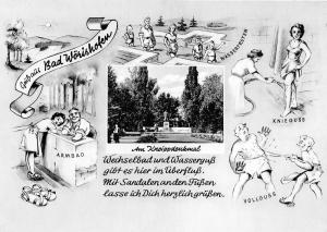 BG3659 bad worishofen kneipp kur heilbad   CPSM 15x9.5cm germany