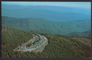 Tennessee Aerial View Overlook at Clingman's Dome Great Smoky Mts ~ Chrome