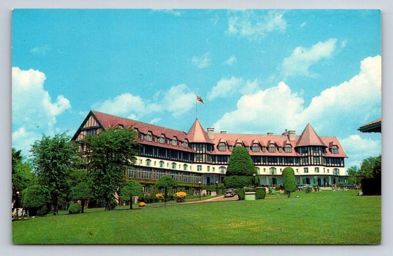 Vtg Postcard Canada New Brunswick Algonquin Hotel St Andrews by the Sea Haunted