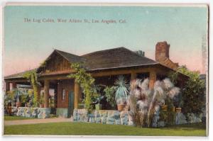 Log Cabin, West Adams St, Los Angelis CA