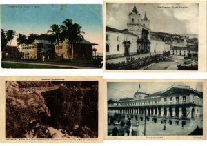 ECUADOR SOUTH AMERICA 78 Vintage Postcards Pre-1940 (L2670)