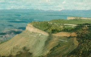 Vintage Postcard Mesa Verde From Park Point Highest Summit The Green Table CO