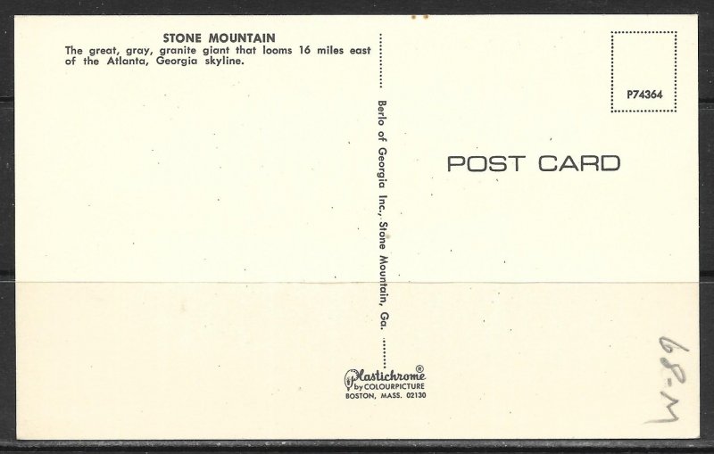 Georgia, Atlanta - Stone Mountain - [GA-064]