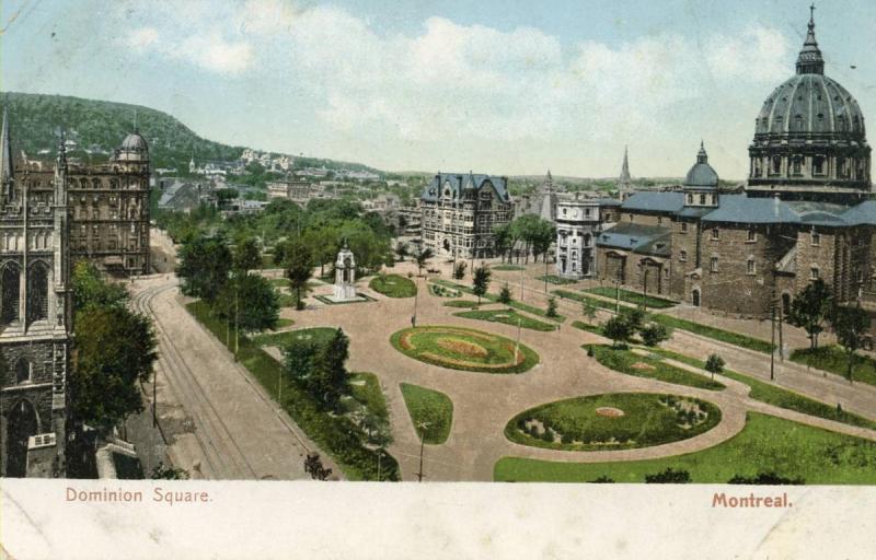 Canada - Quebec, Montreal. Dominion Square