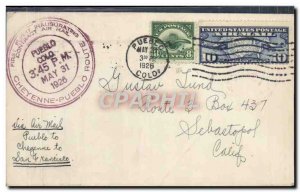 Letter USA 1st Flight Cheyenne Pueblo May 31, 1926