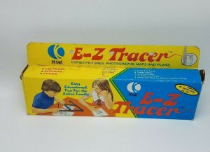 1974 Vintage E-Z Tracer Toy K-tel Original Box Drawing Artist Unused