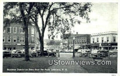 Business District in Lebanon, New Hampshire