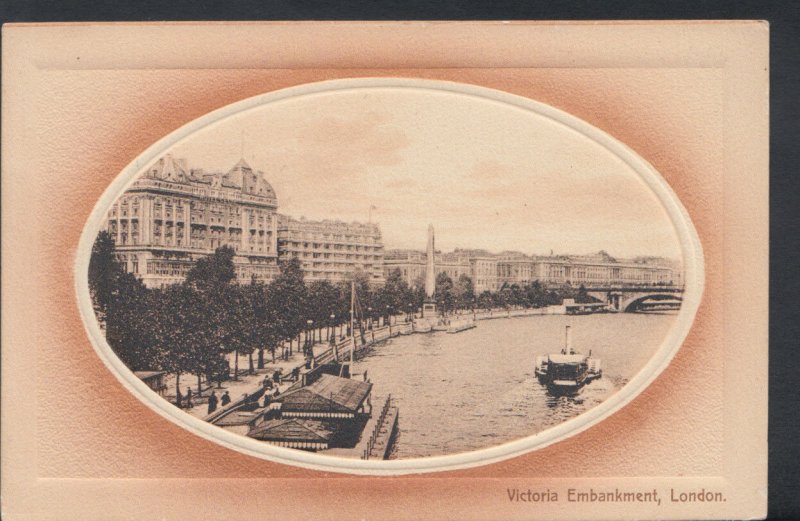 London Postcard - Victoria Embankment    RS7476