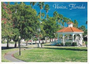 Florida Venice The Gazebo In Centennial Park 1997