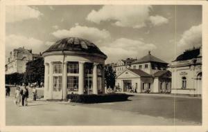 Czech Republic - Františkovy lázně Námêstí míru RPPC  02.94