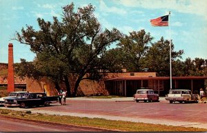 North Dakota Medora Visitors Center Museum & Office Building Roosevelt Nation...