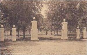 Illinois Pana Kitchell Park Entrance Albertype