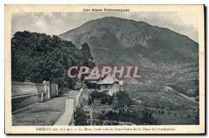 Postcard Old Embrun Mount Aurel took the roundabout of Square Archeveche