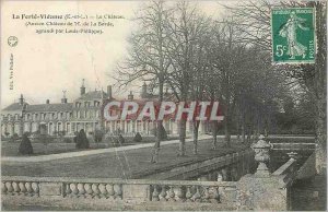 Old Postcard La Ferte Vidame (E and L) Le Chateau (Old Castle M Borde enlarge...