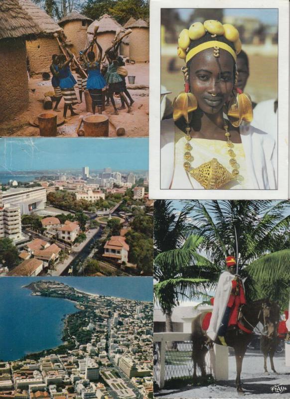 SENEGAL 163  AFRIQUE Cartes Postales 1960-1990.