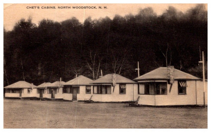 New Hampshire North Woodstock Chet's Cabins