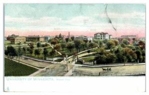 Early 1900s University of Minnesota General View Postcard