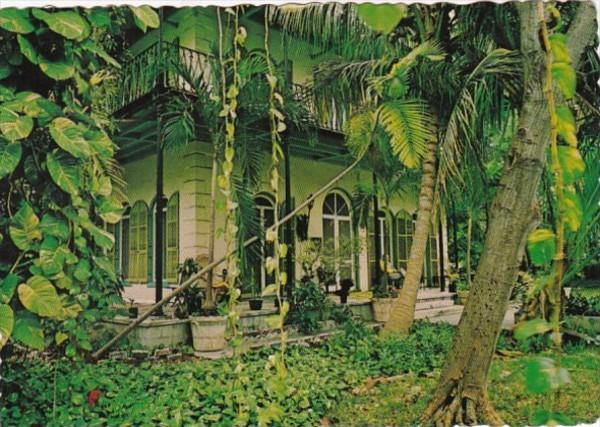 Florida Key West Ernest Hemingway House 1978