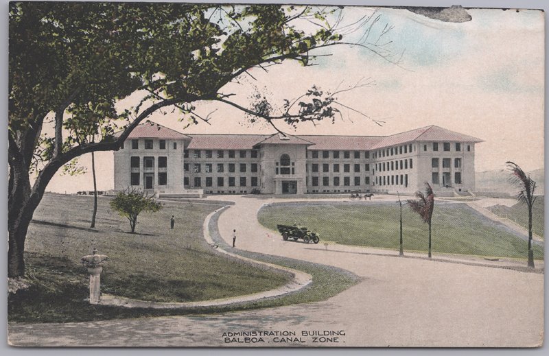 Balboa Canal Zone, Panama-Administration Building - 