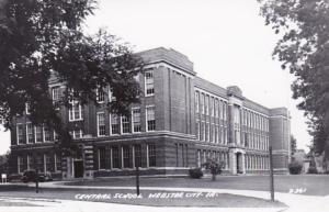 Iowa Webster City Central School Real Photo